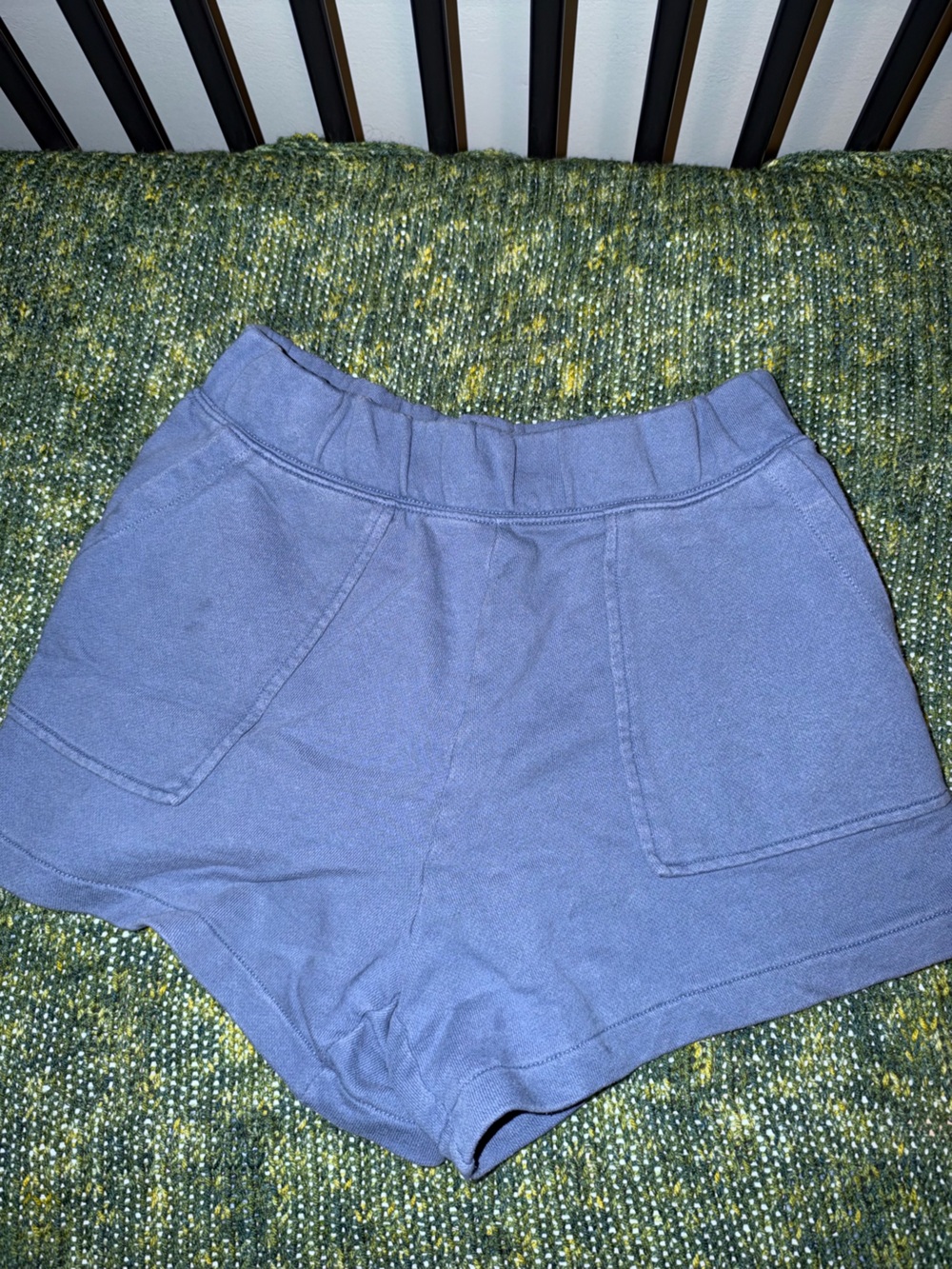 aerie blue lounge pull-on shorts